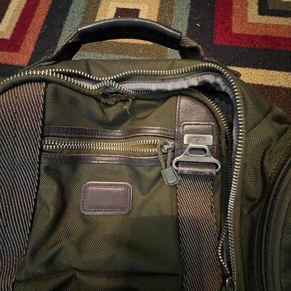 Tumi Alpha Bravo Kingsville Backpack - Olive - Picture 7 of 7
